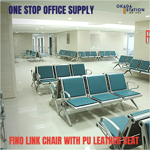 LINK CHAIR WITH PU LEATHER SEAT / 2 SEATERS / 3 SEATERS / 4 SEATERS / WAITING ROOM CHAIR / LINK CHAIR / OFFICE CHAIR