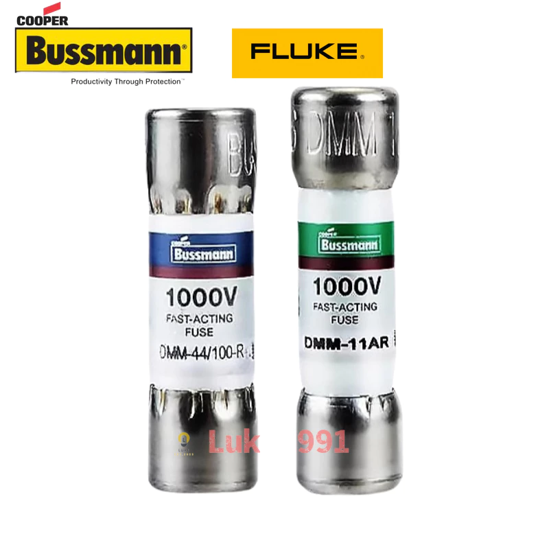 BUSSMANN Fuse FLUKE Multimeter DMM-44/100-R DMM-11AR