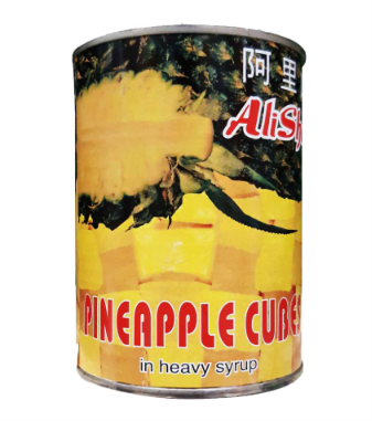 ALISHAN PINEAPPLE SLICE 565G/TIN