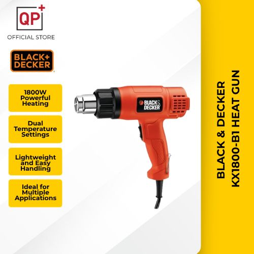 BLACK & DECKER KX1800-B1 1800W HEAT GUN DUAL TEMPERATURE l PISTOL PANAS | 热风枪-