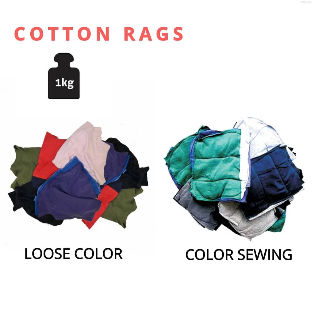 OEM Cotton Rag Loose/Sewed 1kg