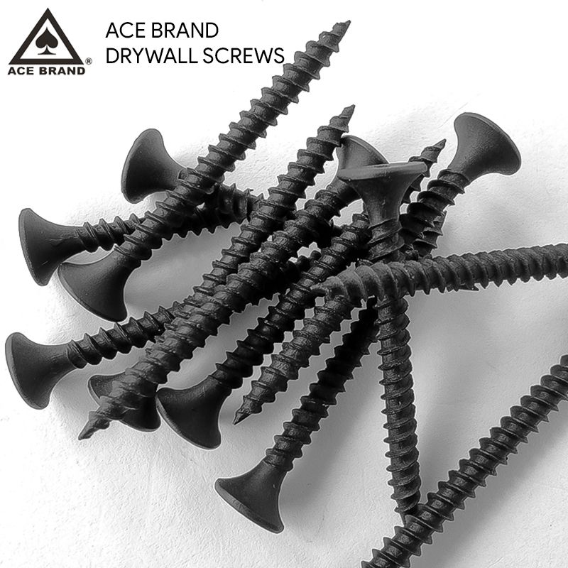 Black Phosphated Drywall Screw 1.5"