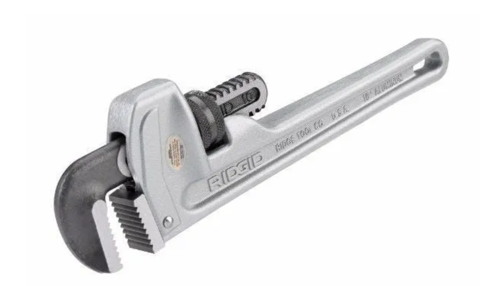 RIDGID 814 ALUMINIUM STRAIGHT PIPE WRENCHES (14''/350MM) 31095