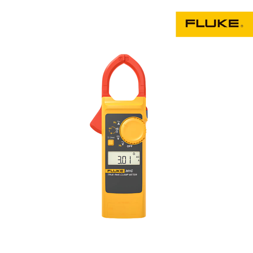 Fluke 301C True RMS AC Clamp Meter,1000A AC range
