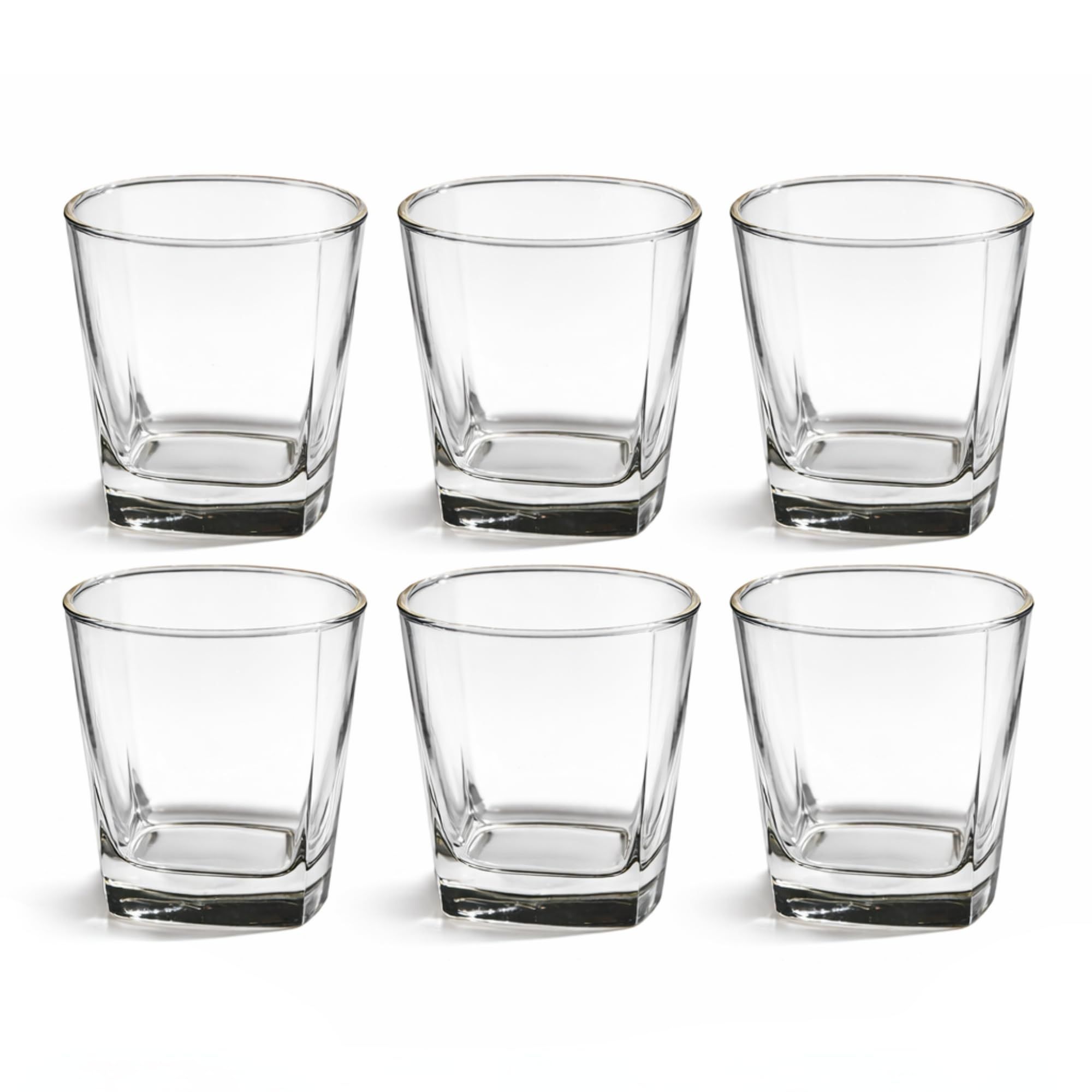 Drinking Glass - Set of 6 Clear Glass 170 ML (Guest)