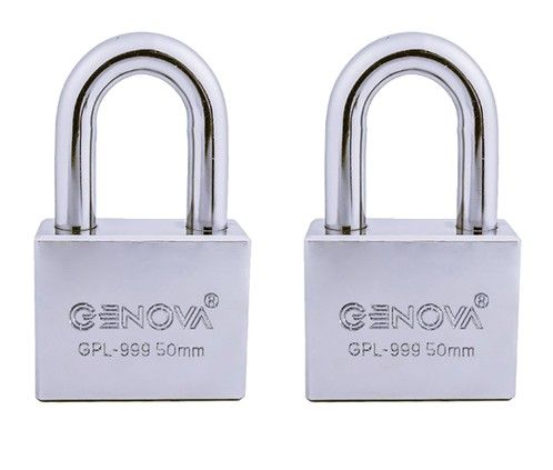 Genova GPL-999 50mm Solid Brass Anti Cut Pad Lock
