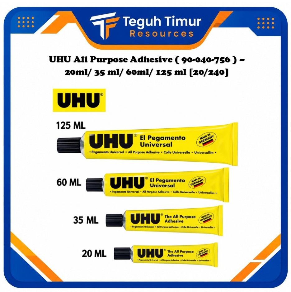 UHU All Purpose Adhesive ( 90-040-815 ) - 125ml [5/100]