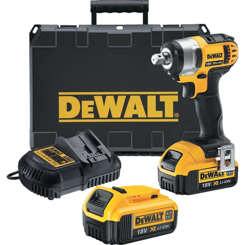 DeWALT *DeWALT DCF880M2-GB 1/2 in 18V4Ah Cordless Impact Wrench