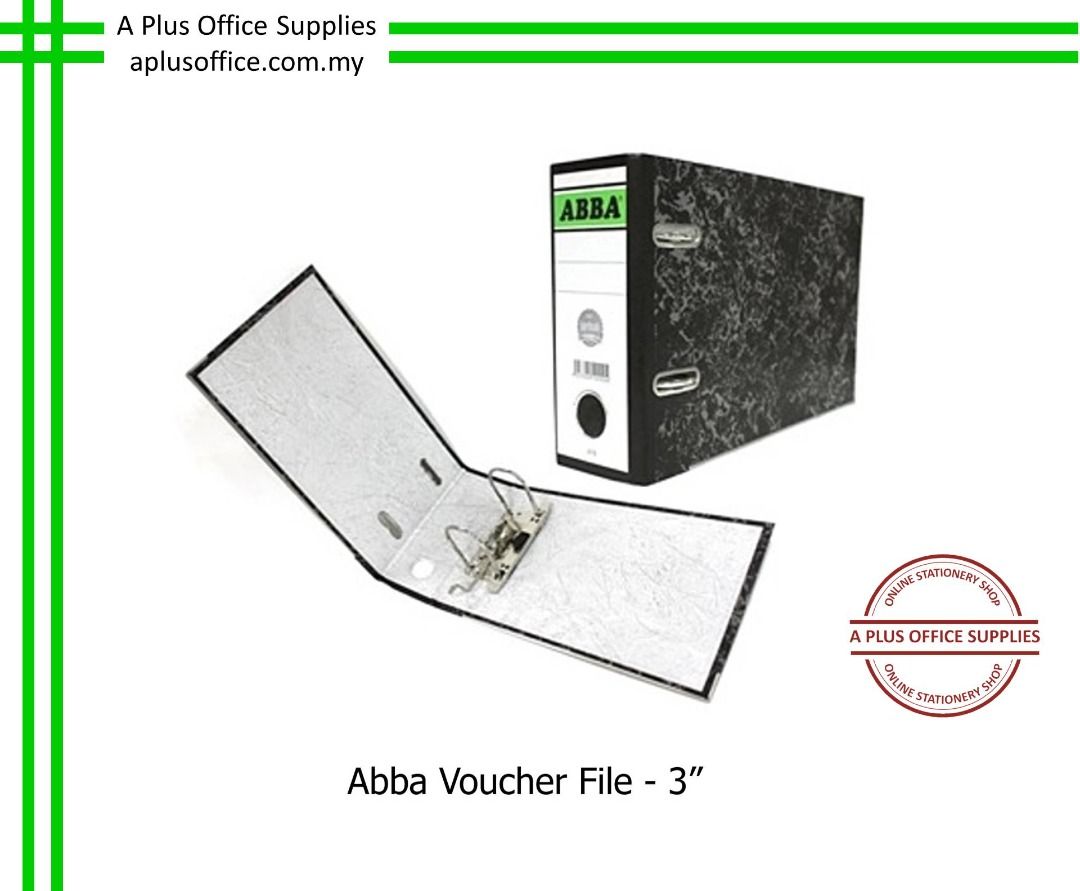 ABBA 3" VOUCHER FILE