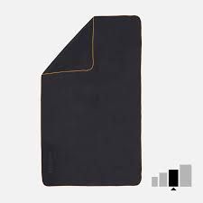 qs Compact microfibre towel size L 80 x 130 cm - Gray