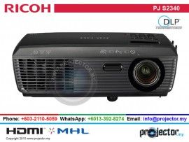 RICOH PJ S2340 SVGA 3000 LUMENS PROJECTOR