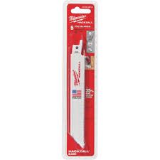 Milwaukee 6" (150mm) PVC HACKZALL™ Blade (5pcs) 49-00-5614