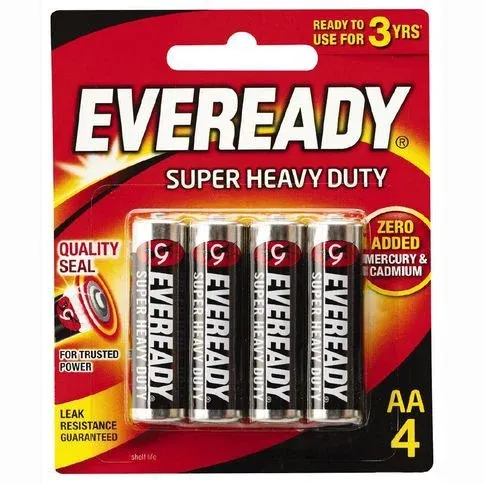 Battery Eveready AA