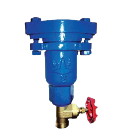 LYE Single Small Orifice Air Valves c/w Gate Valve (FBE)