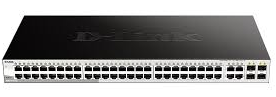 D-LINK GIGABIT 48-PORTS POE + 4 SFP (DGS-1210-52P)