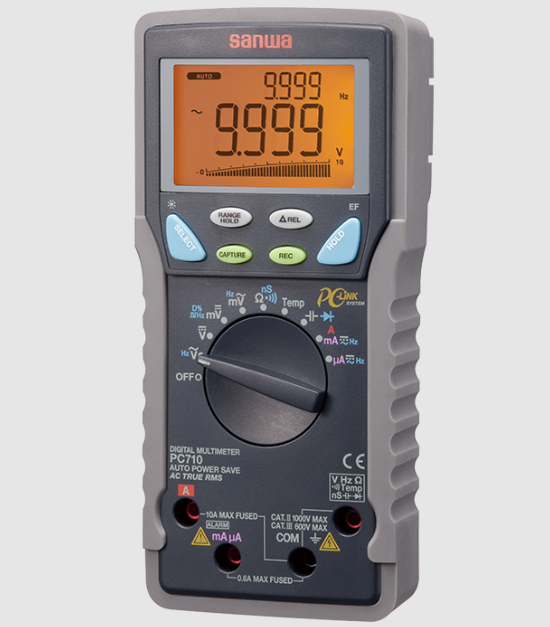 SANWA PC710 DIGI MULTIMETER AC TRUE RMS