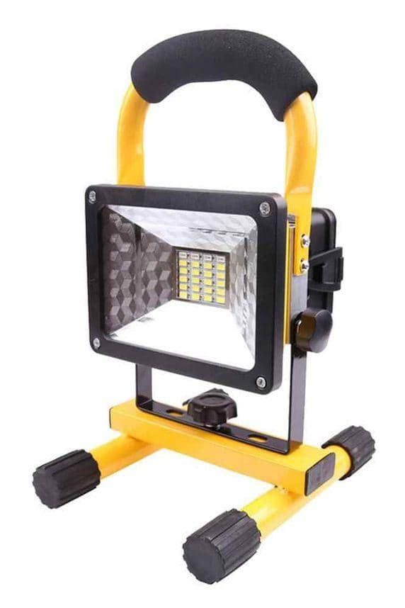 Portable 10 Watt, 40 Watt, 80 watt & 120 watt Rechargeable LED Floodlight Outdoor Activities Work
