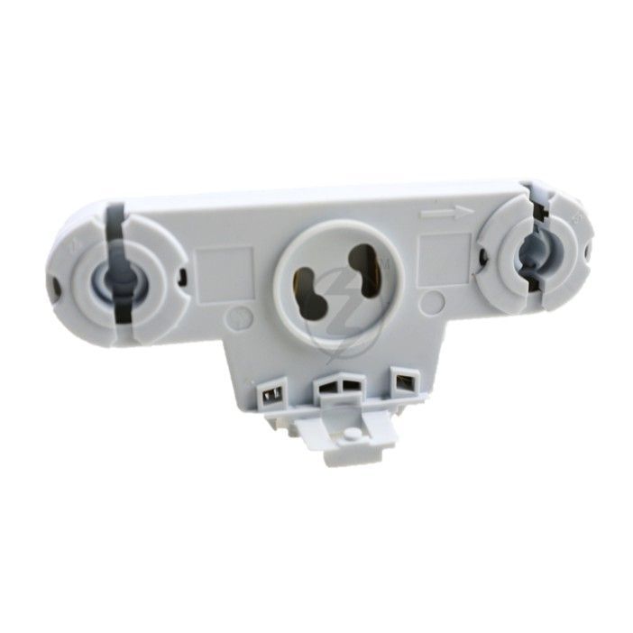 QS Holder lampu Flourecent Double