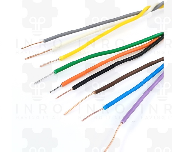 *1/0.5, 24 AWG, PVC Single Strand Single Core Wire, Untinned