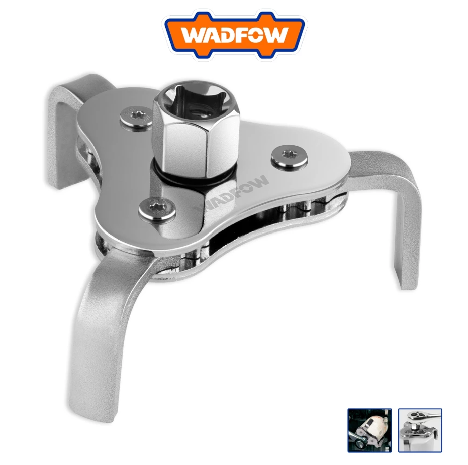 WADFOW OIL FILTER WRENCH (1/2? OR 3/8?, 3 JAWS) CLAW LENGTH: 40MM (WUL1401)