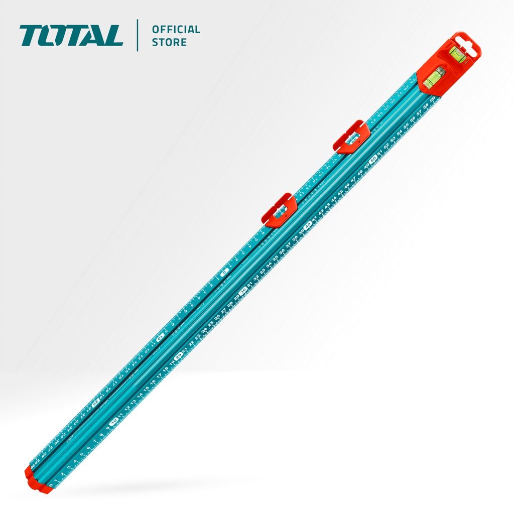 TOTAL MEASURE MATE 3 SIDED RULER WITH SLIDE MARKER TO CUT OR PEN ALIGN CENTER LEVEL & LOCATOR MARK (60CM) TMT646003
