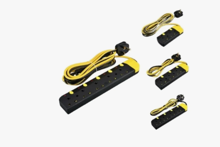 PEAK/PRO-SMART [2M 2G] NEON EXTENSION TRAILING SOCKET C/W SURGE