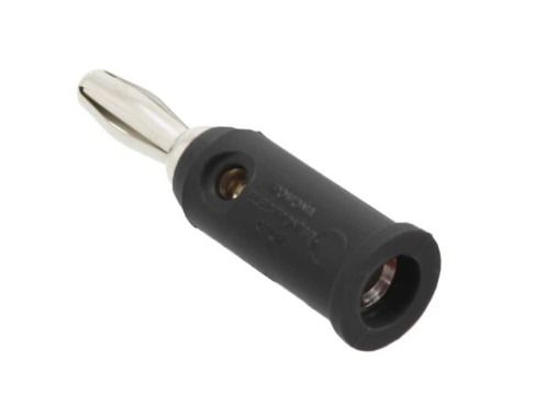 Fluke PJKPL 1325-0 Banana Plug, Solderless, 10 Pcs, Black