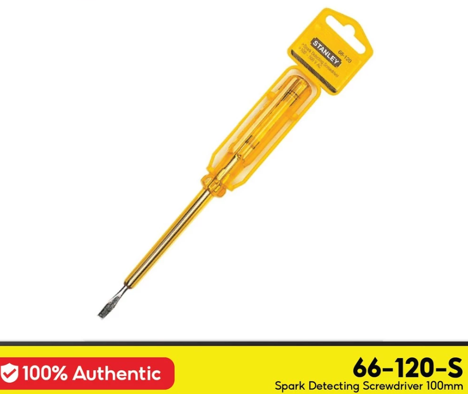 STANLEY SPARK DETECTING SCREWDRIVER (100MM) 66120