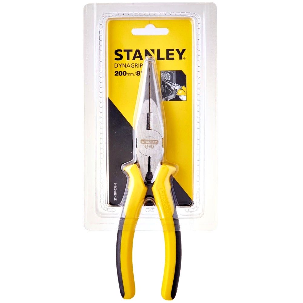 STANLEY 200mm 8' INCH Long Nose Pliers