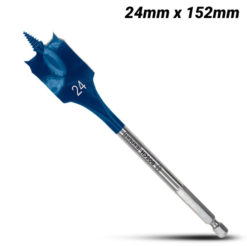 BOSCH EXPERT SELF CUT SPEED SPADE DRILL BIT 24 X 152 MM (2608900321)