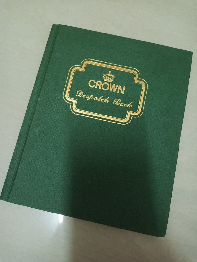 Crown Despatch Book