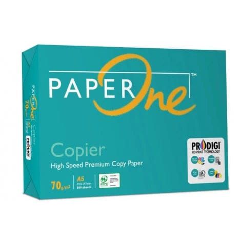 PAPER ONE A5/70GSM PAPER ONE 500'S