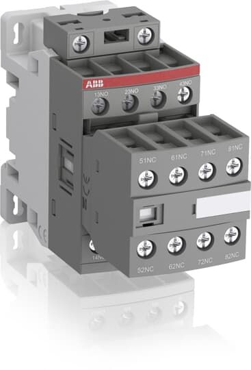 ABB NF44E-13 4NO+4NC Coil 100-250VAC/DC Contactor Relay