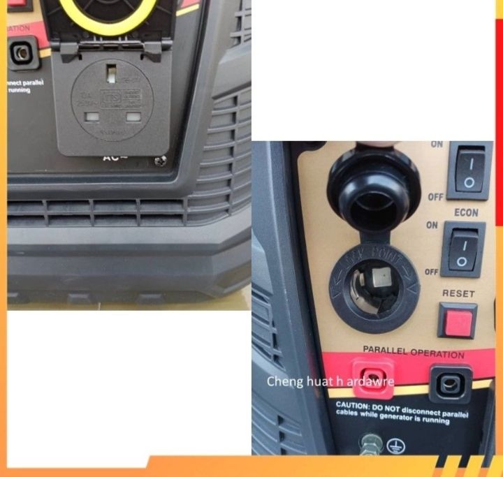 EUROX 2300WATT PORTABLE SILENT INVERTER GENERATOR JI2300 Heavy Duty Free Delivery