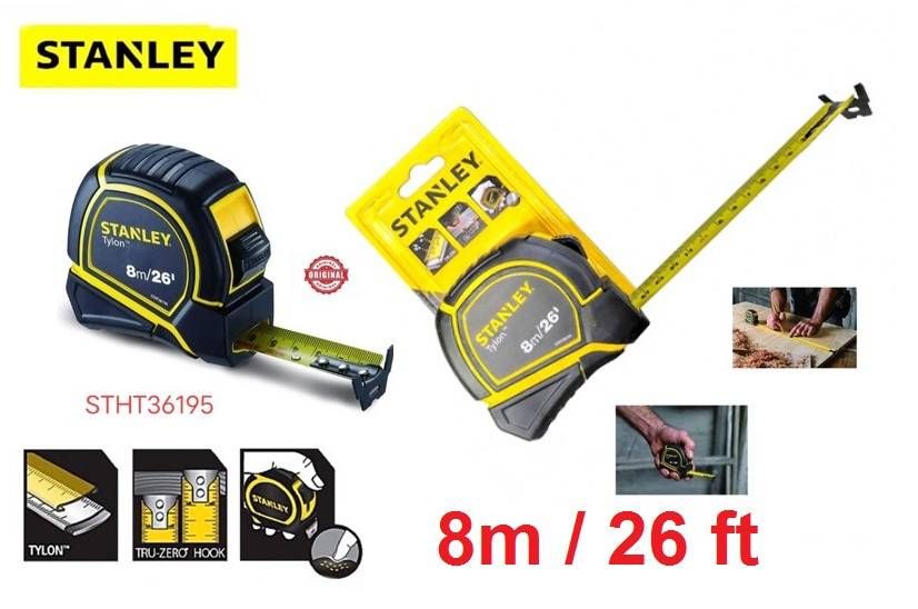 STANLEY Tylon MEASUREMENT TAPE STHT361958M/26ft