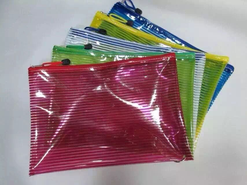 TRANSPARENT HOLDER WITH LINING DESIGN /Okada /Transparent Holder /PVC Holder /Lining Design Holder /Okada Transparent Holder With Lining Design