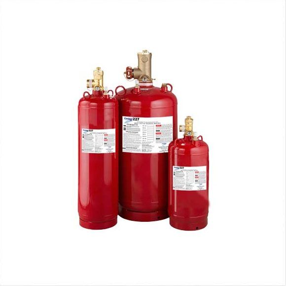 (HFC-227ea) cylinder assembly filled gas