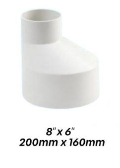 ATKC UPVC Fittings Reducing Socket 8" x 6" (200MMx160MM)