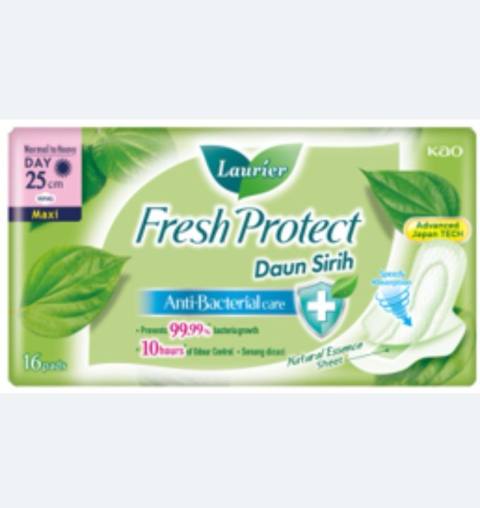 LAURIER DAUN SIRIH FRESH PROTECT MAXI LONG WING 16s