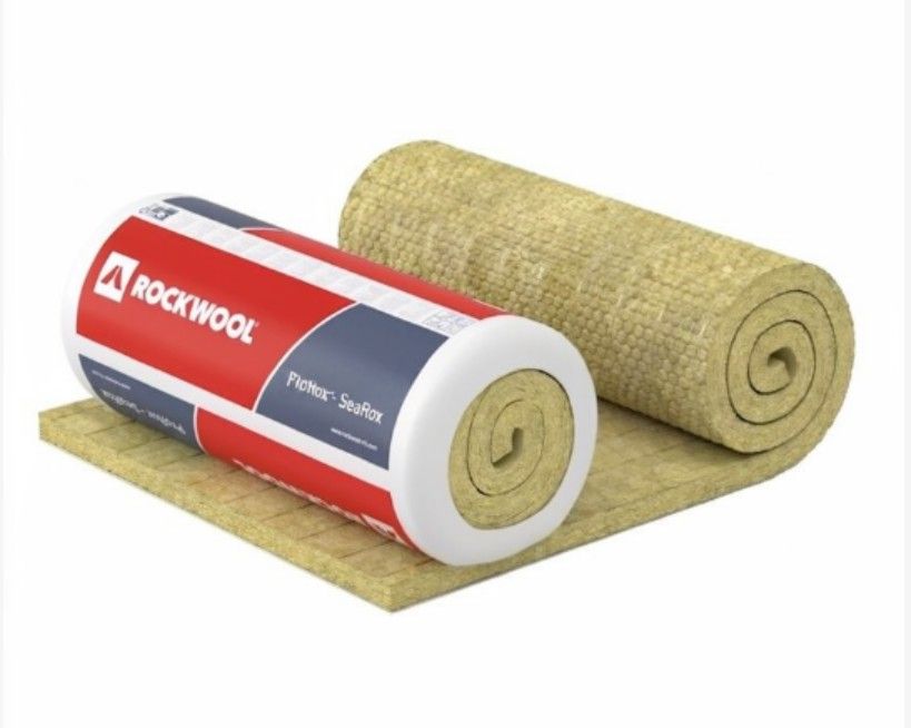 ROCKWOOL-BLANKET-ASTM C592-GI MESH-DENSITY:-100 KG/M3-100MM(THK)-0.60M(W)-2.0M(L)
