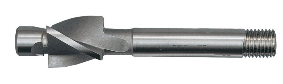 Sherwood Counterbore, 8mm, High Speed Steel, 3 fl, Threaded Shank, Uncoated SHR0213040K