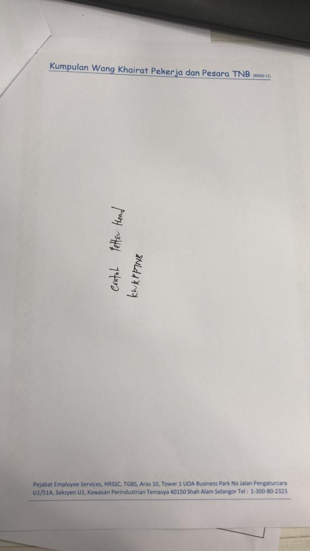 Quality Letterhead TNB MOQ 20 rim