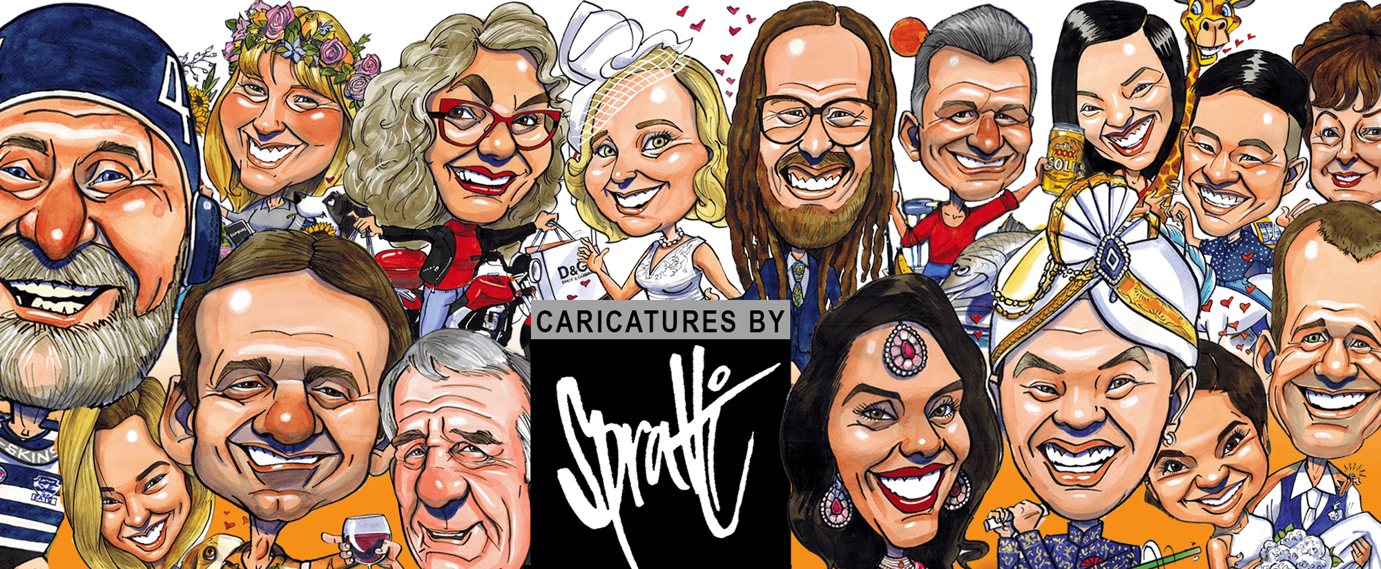 Caricature ILLustrations FULL Colour