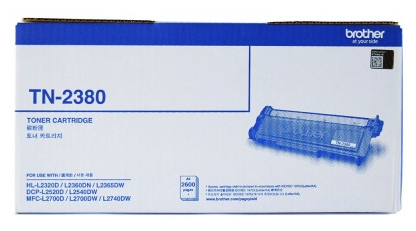 Brother TN-2380 High Yield Black Toner Cartridge