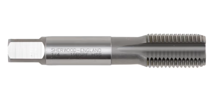 1/4"x19 BSPF HSSGT STR. FLUTESECOND TAP