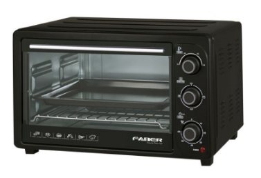 Faber Electric Oven - Black (26L) FBR-FEOR26BK