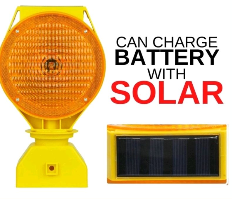 Solar Flashing Light Yellow