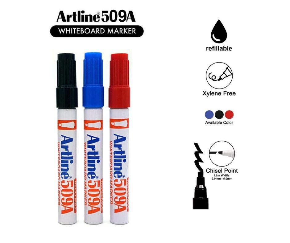 ARTLINE WHITEBOARD MARKER PEN 509A | CHISEL
