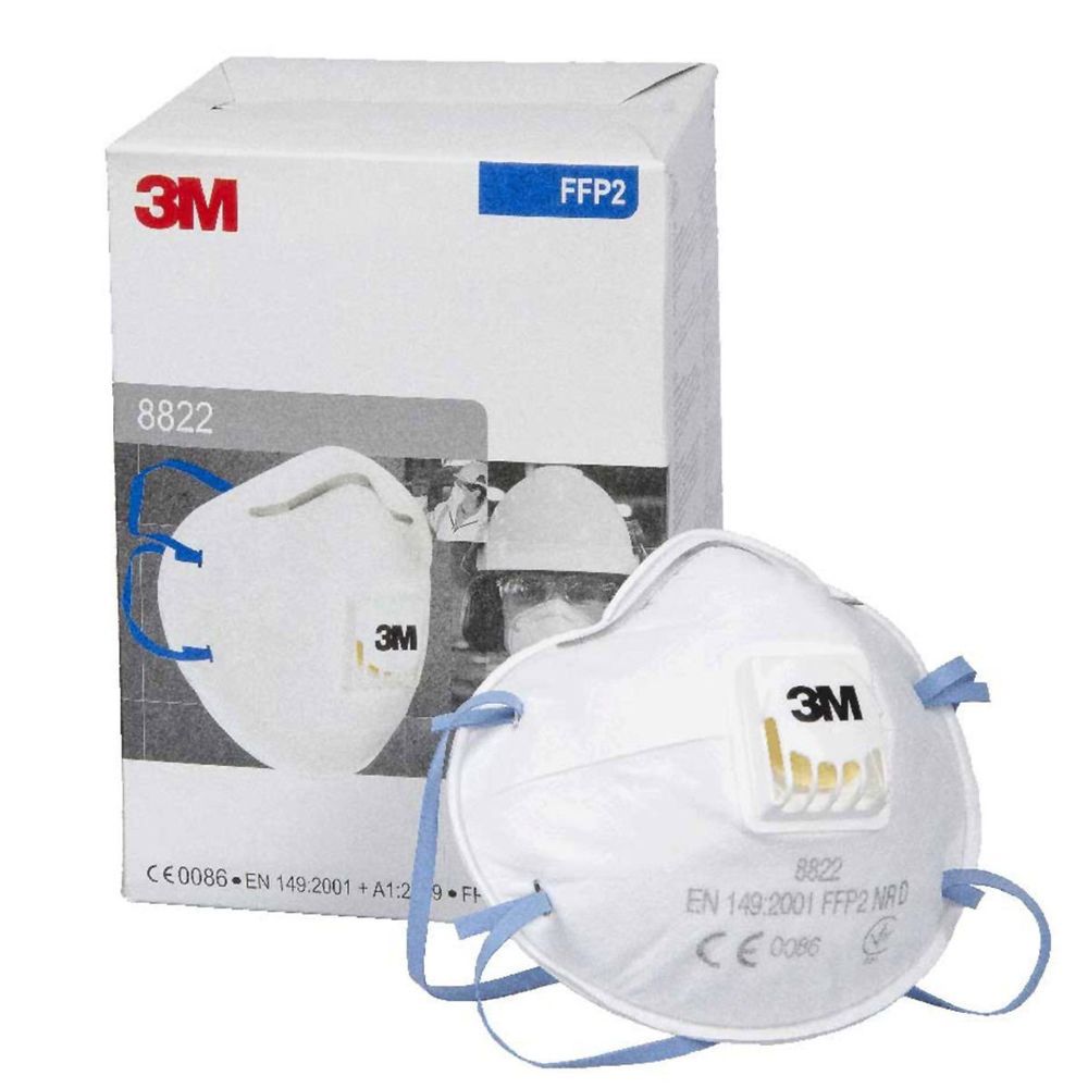 3M 8822 Particulate Respirators