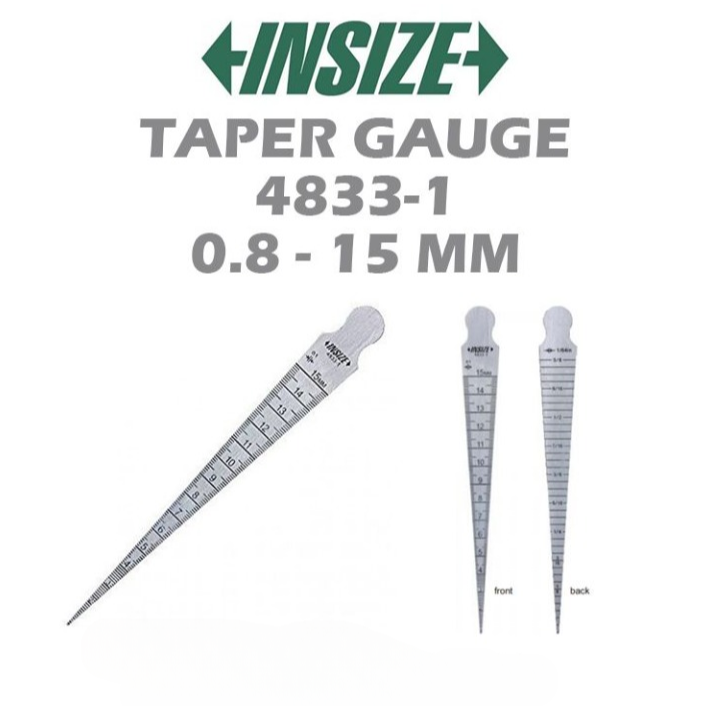 INSIZE TAPER GAUGE 4833-1
